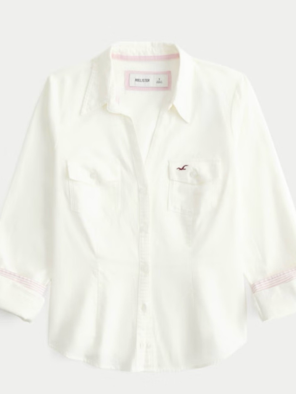 Hollister Easy Button Front Icon Shirt